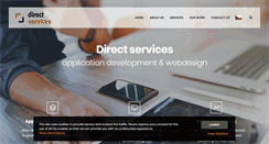 Desktop Screenshot of direct-services.eu